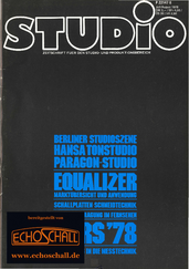 [Translate to Englisch:] Studio Magazin Heft 08-Hansa Studio-Paragon Studio-Marktübersicht Equalizer