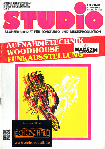Studio Magazin Heft 66-Woodhouse Studio-Recording Brass-50 Jahre Rohde & Schwarz