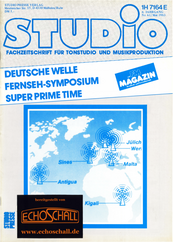 Studio Magazin Heft 61-Lexicon Super Prime Time-Lexicon 1200-Wirtschaftliche Überlegungen zum Tonstudiobetrieb