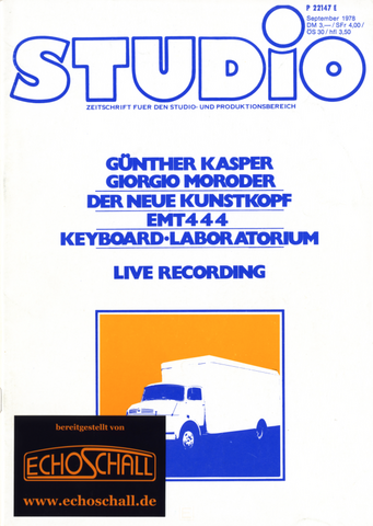Heft 09-Günther_Kasper-Giorgio_Moroder-EMT_444-Live_Recording