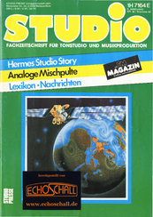 Studio Magazin Heft 56-Hermes Studio-Compactcassetten-Studer A800 MKIII