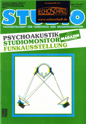 Studio Magazin Heft 67-Psychologische Akustik-Vesta Fire Effektgeräte-Precedence Effekt