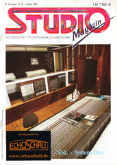 [Translate to Englisch:] Studio Magazin Heft 97-Solid State Logic SL 4000 E-Massenburg Para EQ 8200