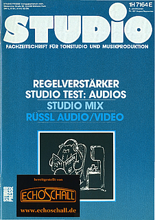 Studio Magazin Heft 42-Test_Barth_Audios-Marktübersicht_Dynamikprozessoren-Rüssl_Studio