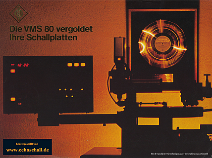 Neumann Prospekt Der VMS 80 vergoldet ihre Schallplatten deutsch