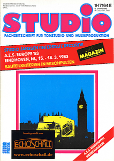 Studio Magazin Heft 58-Studio Janssen-Bruel & Kjaer 4006 4007-Spendor LS3 5A