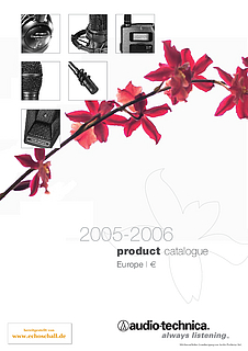 Audio Technica General Catalog 2005 english