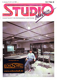 Studio Magazin Heft 96-Edo Zanki, TC Electronic 2290 Delay, Test DDA AMR 24 Mischpult