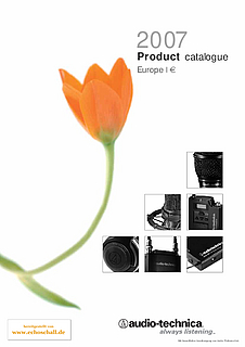 Audio Technica General Catalog 2007 english