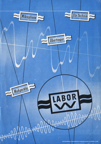 Sennheiser/Labor W Katalog 1954 deutsch