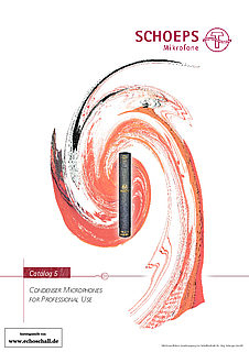 [Translate to Englisch:] Schoeps Catalog 5 Microphones 2004 english