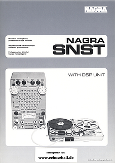 Kudelski Prospekt Nagra SNST 1990 deutsch english français