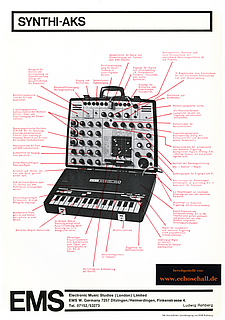 EMS Prospekt Synthi AKS deutsch