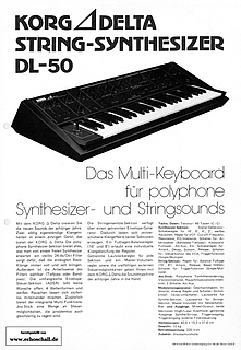 Korg Prospekt Delta DL-50 String Synthesizer deutsch