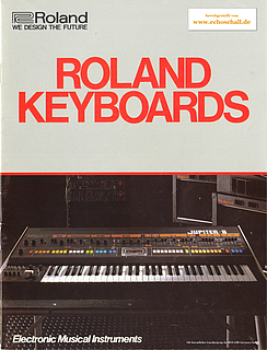 Roland Katalog Keyboards 1983 deutsch