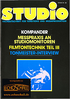 Heft 33-Arbeitsweisen in der Pop- und Rockmusik-Filmmischung-Messpraxis Abhörmonitore