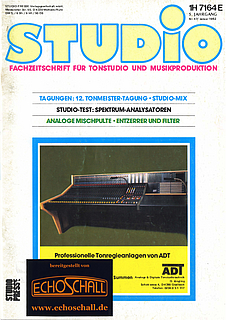 Studio Magazin Heft 47-Entzerrer und Filter-Peerless MB Mikrofone