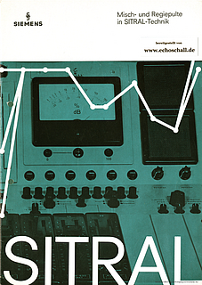 Siemens Katalog SITRAL Studiotechnik 1975 deutsch
