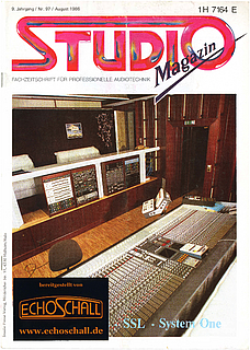 Studio Magazin Heft 97-Solid State Logic SL 4000 E-Massenburg Para EQ 8200